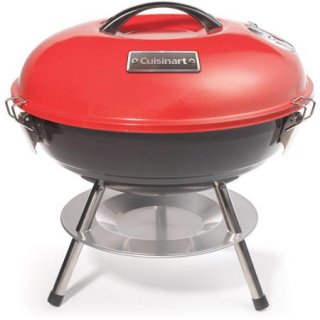 С٥塼 ʡ ݡ֥ 㥳륰 Cuisinart CCG-190RB Portable Charcoal Grill 14-Inch Red С٥塼