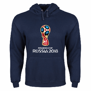 å ɥå  ե ٥ȥ֥ աǥ ѡ 2018 FIFA World Cup Russia Event Emblem Hoody Navy