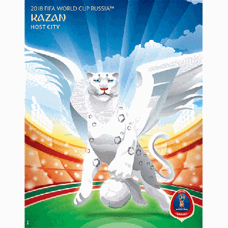 ݥ å ɥå  եݥ  2018 FIFA World Cup Russia Kazan Poster