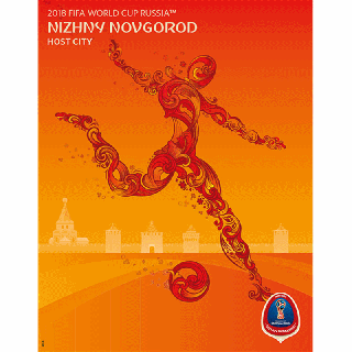 ݥ å ɥå  եݥ ˥ˡΥ 2018 FIFA World Cup Russia Nizhny Novgorod Poster