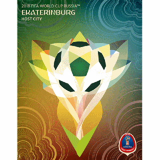 ݥ å ɥå  եݥ ƥ֥륯 2018 FIFA World Cup Russia Ekaterinburg Poster