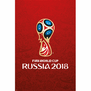 2018ǯ ݥ å ɥå   եݥ 2018 FIFA World Cup Russia Logo Poster