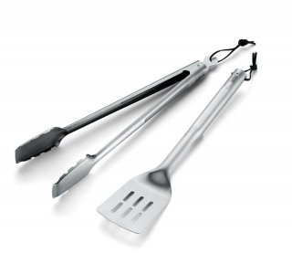weber (С) 6305 ١å ƥ쥹ġ å ȥ ե饤֤ Basics 2-Piece Stainless Steel Tool Set Made in USA