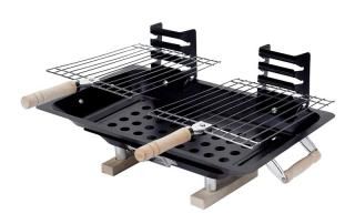 С٥塼 ҤФ 㥳륰 ץ Marsh Allan 30002 Steel Hibachi Charcoal Grill 43cm x 25.4cm Black