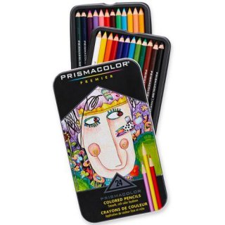 ɮ SANFORD ե ץꥺޥ顼 24å ǹʼοɮå Prismacolor Premier Soft Core Colored Pencil 