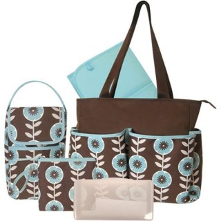 Baby Essentials [٥ӡå󥷥륺] 51 ¿Ū  ȡ ޥХå ޥޤХå 5-in-1 Diaper Bag Floral