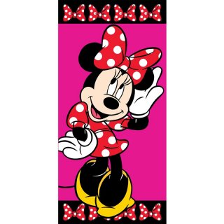 ǥˡ USA λ ߥˡޥ ӡ Х Disney Minnie Mouse Bows and Dots Beach Towel