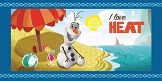ǥˡ  ե  ӡ Х Disney Beach Towel Frozen Olaf Snow Bath Towel 100% Cotton