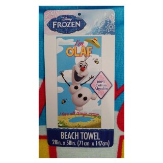 ǥˡ  ե  ӡ Х Frozen I'm Olaf Beach Towel I Love All Things