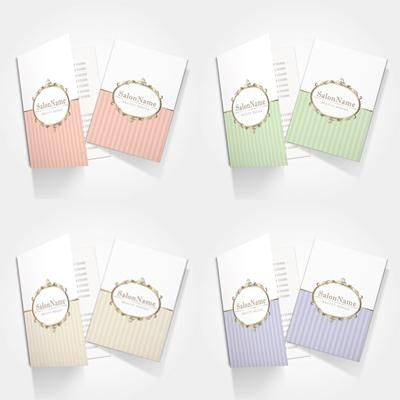 Meicy Card 可愛いサロンリーフレット印刷 おしゃれで可愛い美容 女性印刷 名刺 ショップカード Meicy Card 可愛いサロンリーフレット印刷 おしゃれで可愛い美容 女性印刷 名刺 ショップカード