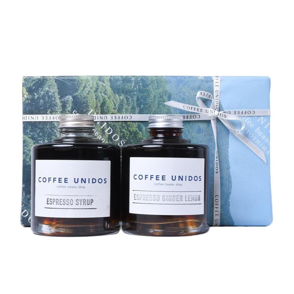 ESPRESSO SYRUP & ESPRESSO SYRUP GINGER LEMON 200g x 2