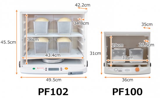 洗えてたためる発酵器 PF102_24H - 日本ニーダー　オンラインショップ