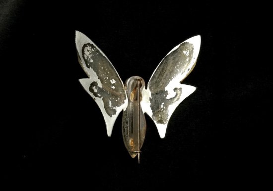1960 バタフライブローチ - antique & vintage jewelry meltingpot(メルティングポット）