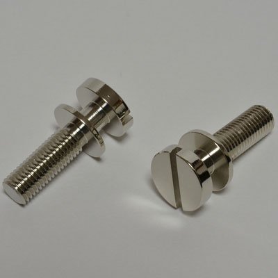 Montreux 《モントルー》 Metric studs set for Montreux custom wrap around bridge  Nickel (2) [商品番号 : 9154] - CENTRALMUSIC〔セントラルミュージック〕愛媛・松山　 エレキギター/ベース/アコースティック...