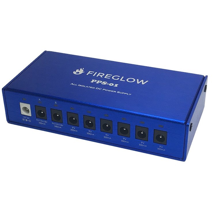 FIREGLOW ファイヤーグロー PPS-01 All Isolated Pedal Power Supply 
