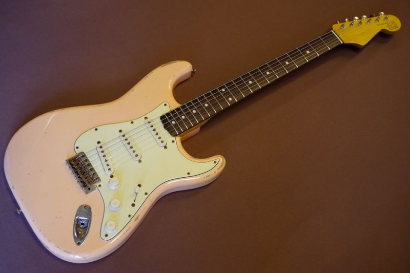 送料無料】八弦小唄 -8gen-kouta- 60's Stratocaster Style Shell Pink 