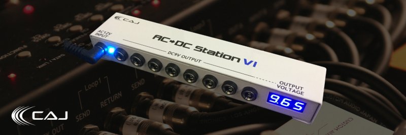CAJ AC/DC Station VI パワーサプライ [Custom Audio Japan] デジタル