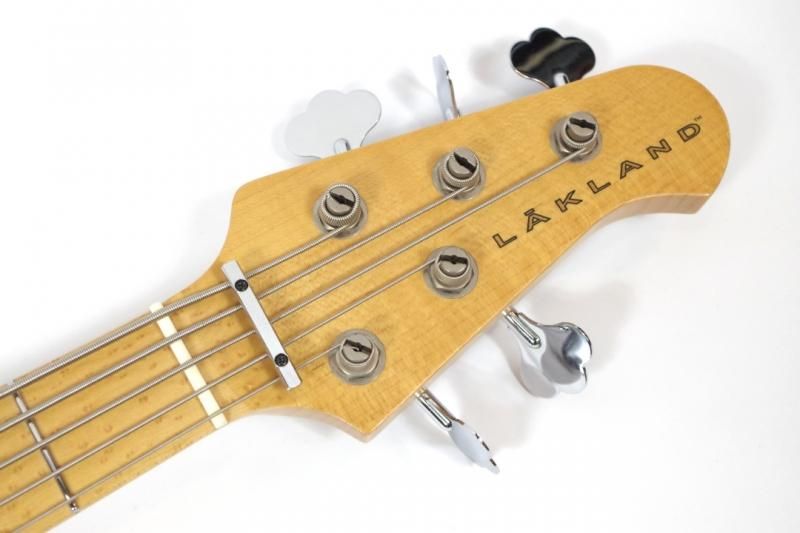 中古】Lakland レイクランド USA 55-94 Deluxe Natural Translucent 5