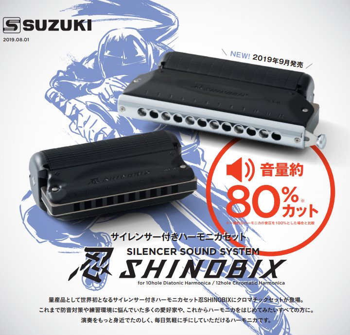 SUZUKI スズキ SNB-48CV クロマチック用 忍SHINOBIX カバーセット