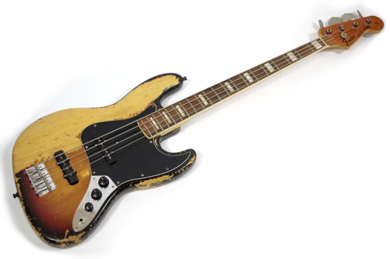 ビンテージ】Fender フェンダー USA Jazz Bass SB/Rose 1970's ベース