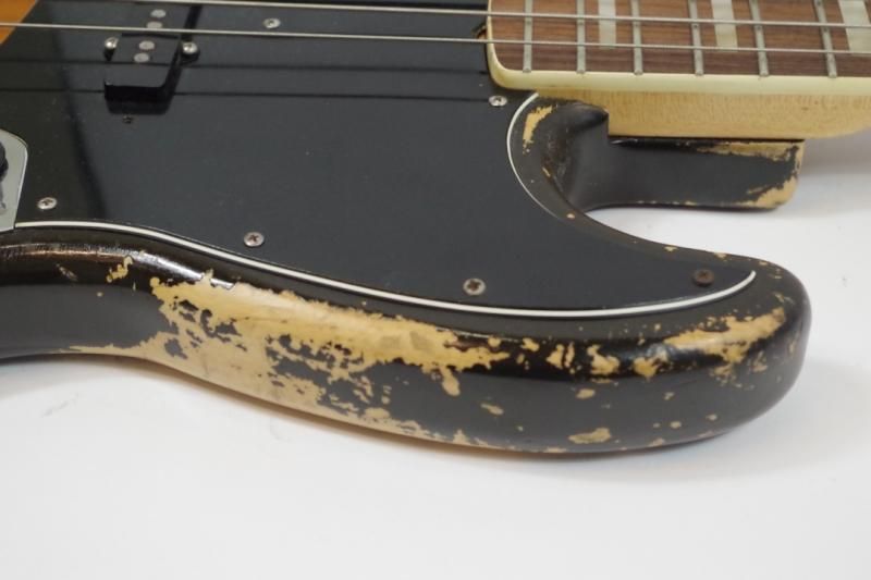 ビンテージ】Fender フェンダー USA Jazz Bass SB/Rose 1970's