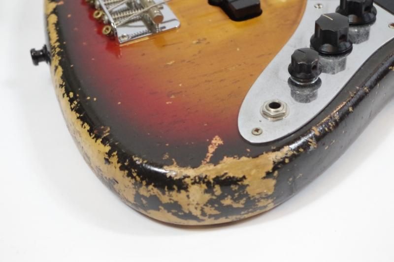 ビンテージ】Fender フェンダー USA Jazz Bass SB/Rose 1970's