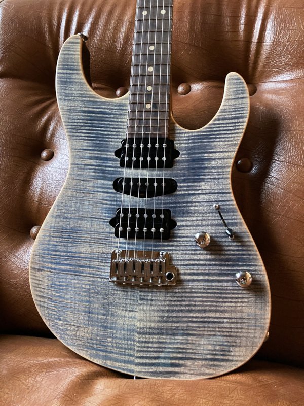 中古】Suhr(正規輸入品) Modern Plus Trans Blue Denim エレキギター