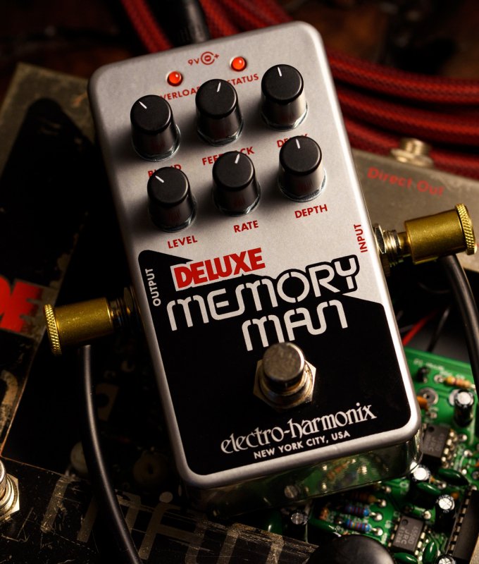 Electro　コンパクトエフェクターディレイコーラスビブラート　Man　Deluxe　Harmonix　Memory　Nano　エレクトロ