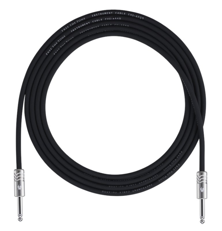 FREE THE TONE フリーザトーン CUI-6550STD 4.0m S/S スタンダードタイププラグ INSTRUMENT CABLE  シールド/ケーブル [4m] - CENTRALMUSIC〔セントラルミュージック〕愛媛・松山　 エレキギター/ベース/アコースティックギター/ヴィンテージ