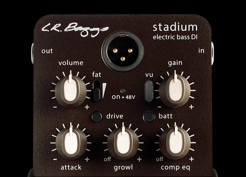 送料無料】L.R.Baggs STADIUM BASS D.I. ELECTRIC BASS GUITAR PREAMP