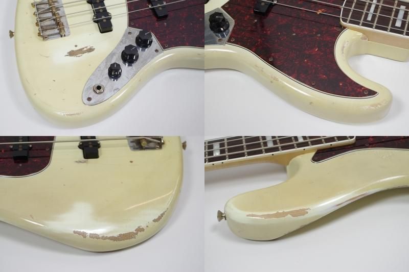 中古】八弦小唄 -8gen-kouta- '66 Jazz Bass Olympic White Heavey