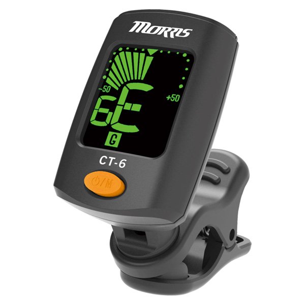 MORRIS モーリス CT-6 CLIP STYLE TUNER クリップ式チューナー -  CENTRALMUSIC〔セントラルミュージック〕愛媛・松山 エレキギター/ベース/アコースティックギター/ヴィンテージ