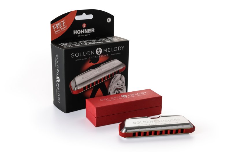 ホーナー ハーモニカ HOHNER Golden Melody Tremolo 2416 40 トレモロ