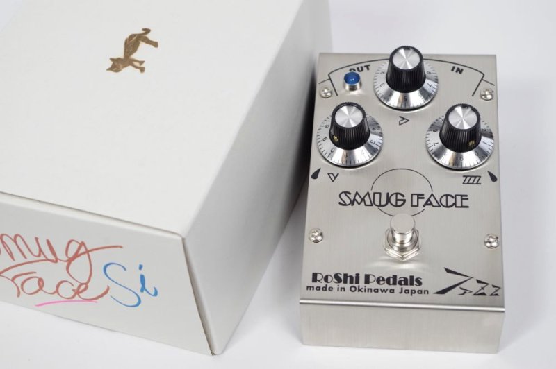 即納可能&送料無料】RoShi Pedals SMUG FACE Si エフェクター(ファズ) -  CENTRALMUSIC〔セントラルミュージック〕愛媛・松山 エレキギター/ベース/アコースティックギター/ヴィンテージ