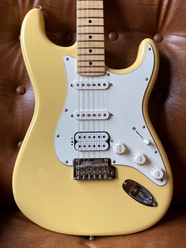 中古】Fender Mex Player Stratocaster HSS Buttercream/Maple 