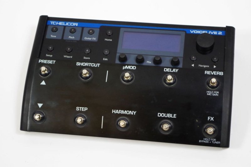 中古】TC-HELICON VoiceLive 2 ヴォーカル用マルチエフェクター 【USED】 -  CENTRALMUSIC〔セントラルミュージック〕愛媛・松山 エレキギター/ベース/アコースティックギター/ヴィンテージ