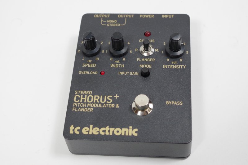 中古】TC ELECTRONIC ティーシーエレクトロニック SCF GOLD エフェクター(コーラス/フランジャー/ピッチモジュレーション)  【USED】 - CENTRALMUSIC〔セントラルミュージック〕愛媛・松山 エレキギター/ベース/アコースティックギター/ヴィンテージ