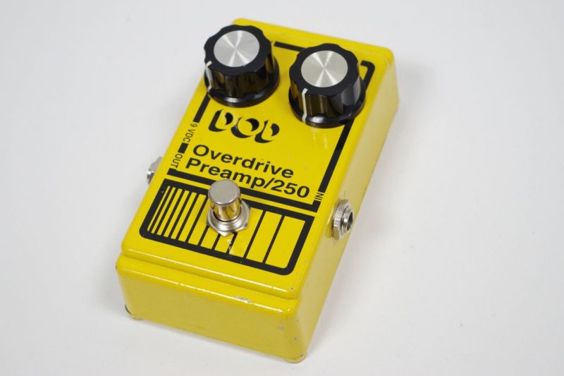 中古】DOD Overdrive Preamp 250 エフェクター(オーバードライブ) 【USED】 -  CENTRALMUSIC〔セントラルミュージック〕愛媛・松山 エレキギター/ベース/アコースティックギター/ヴィンテージ