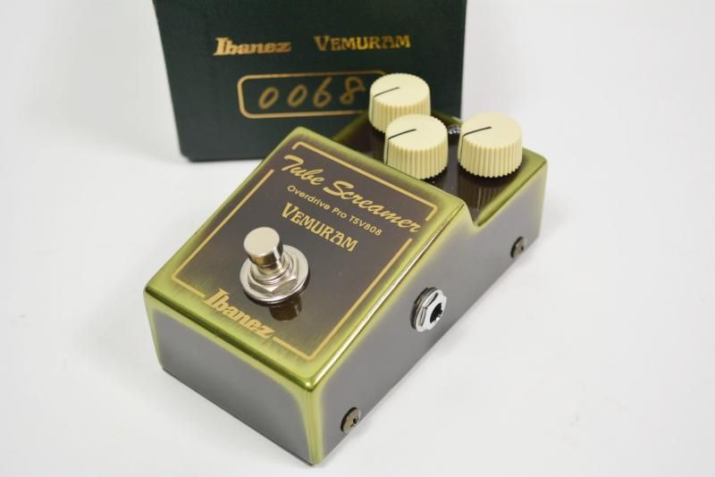 中古】Ibanez × VEMURAM Tube Screamer Overdrive Pro TSV808