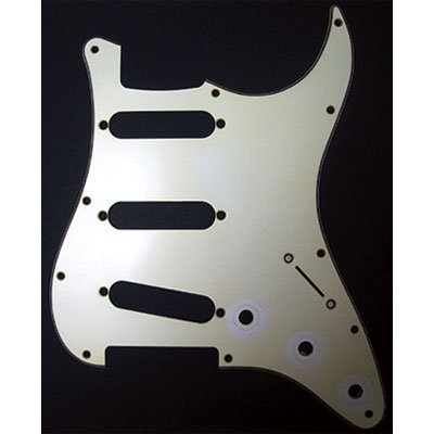 Montreux 《モントルー》 62 SC pickguard relic MINT IVORY [商品番号 : 744] ピックガード -  CENTRALMUSIC〔セントラルミュージック〕愛媛・松山 エレキギター/ベース/アコースティックギター/ヴィンテージ