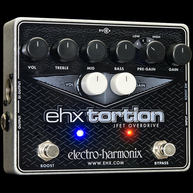 【送料無料】Electro-Harmonix エレクトロ・ハーモニックス EHX Tortion エフェクター(オーバードライブ) / JFET  Overdrive - CENTRALMUSIC〔セントラルミュージック〕愛媛・松山　エレキギター/ベース/アコースティックギター/ヴィンテージ