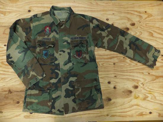 ARMY vintage】迷彩カモフラージュ バトルベスト フィッシング L