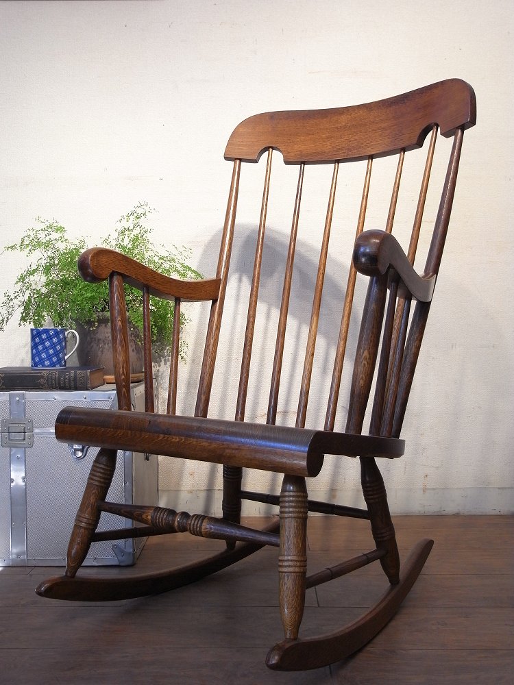 開店記念セール！】 飛騨産業 キツツキ ロッキングチェア 椅子 古家具 