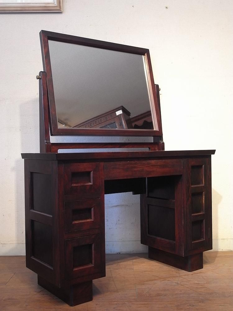 良質中古家具 ヴィンテージ 松本民芸家具 ♯309型 一面鏡 ドレッサー