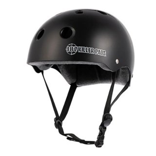 187 Pro Skate Helmet Black Matte Sweatsaver Liner