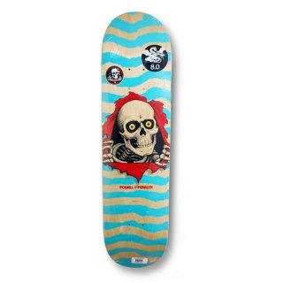 POWELL PERALTA RIPPER NATURAL TURQUOISE DECK 8.0