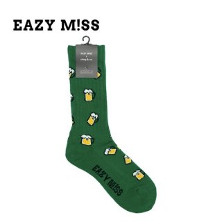 EAZYMISS Beer socks /GREEN