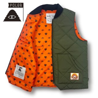 <img class='new_mark_img1' src='https://img.shop-pro.jp/img/new/icons1.gif' style='border:none;display:inline;margin:0px;padding:0px;width:auto;' />POLER DIAMOND QUILTED VEST /2Color