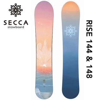 SECCA snowboard2023-24モデル
RISE
144/148