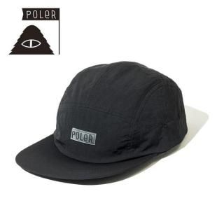 POLER FURRY FONT NYLON 5P CAP
BLACK/IVORY